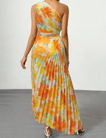 Rochie lunga SHEIN, portocaliu Portocaliu