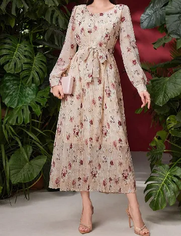 Rochie medie SHEIN, floral Floral print