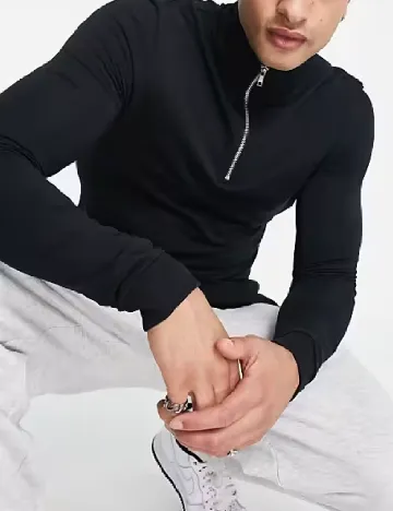 Bluza ASOS, negru Negru