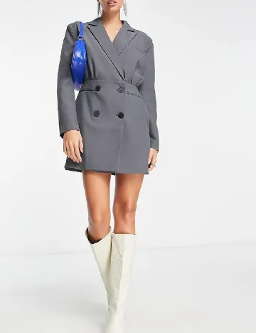 Rochie scurta 4TH&Reckless, gri Gri