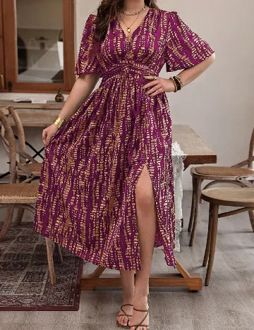 Rochie lunga SHEIN CURVE, mov Mov