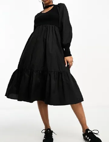 Rochie medie Urban Revivo, negru Negru