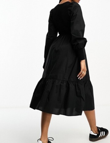 Rochie medie Urban Revivo, negru