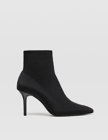 Botine Stradivarius, negru