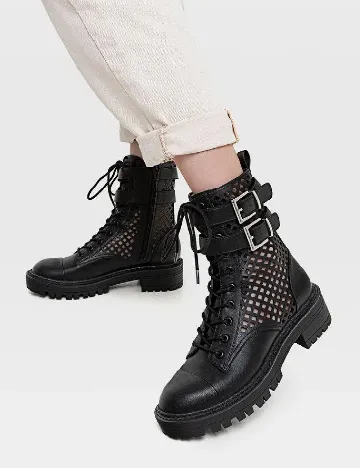 Ghete Stradivarius, negru Negru