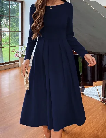 Rochie lunga SHEIN, albastru Albastru