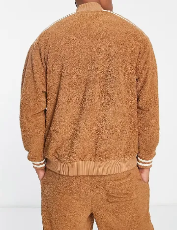 Jacheta Oversize Asos Plus Size Men, maro Maro