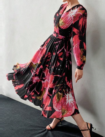 Rochie medie MOTF, mix culori