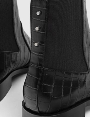 Botine Stradivarius, negru
