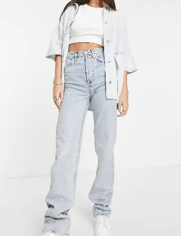 Blugi Top Shop, albastru