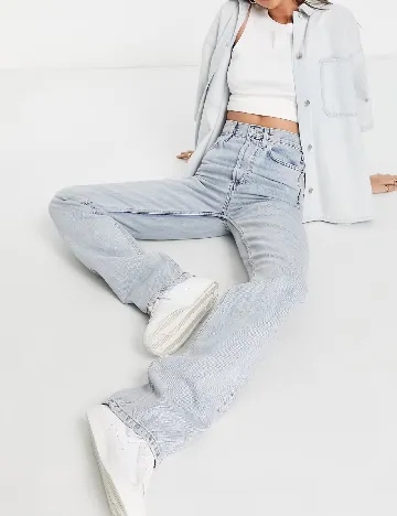 Blugi Top Shop, albastru