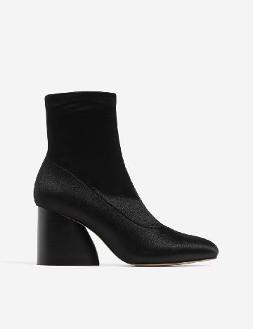 Botine Stradivarius, negru