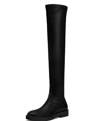 Cizme Stradivarius, negru