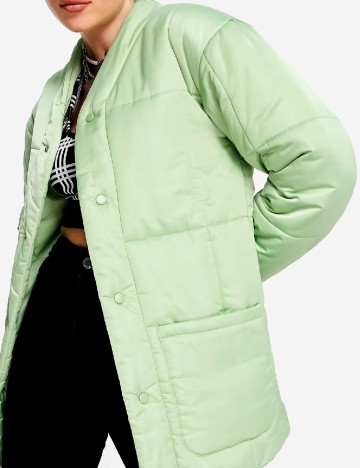Geaca Reclaimed Vintage, verde