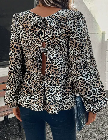 Bluza SHEIN, animal print Animal print