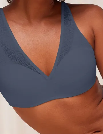 Sutien Triumph, albastru Albastru