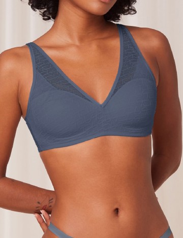 Sutien Triumph, albastru