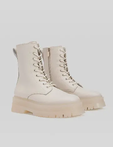 Ghete Stradivarius, crem Crem