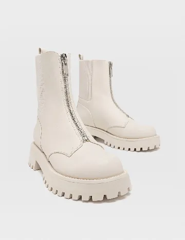 Ghete Stradivarius, crem Crem
