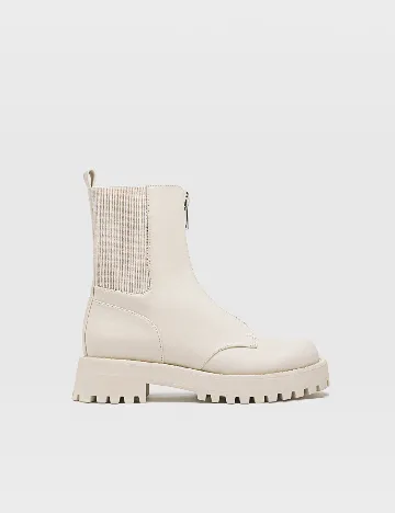 Ghete Stradivarius, crem Crem
