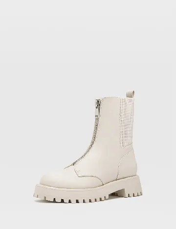 Ghete Stradivarius, crem Crem