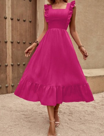 Rochie medie SHEIN, roz
