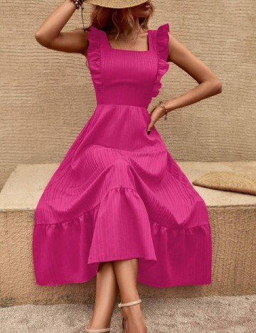 Rochie medie SHEIN, roz