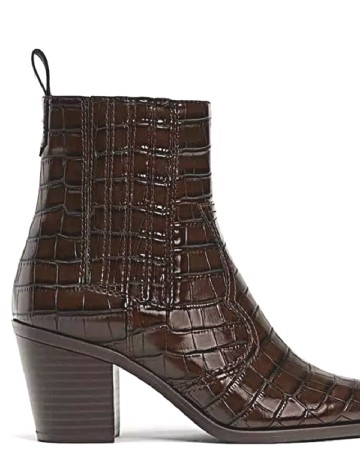 Botine Stradivarius, maro