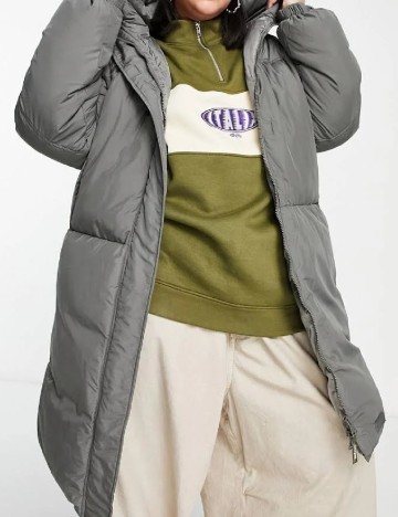 Geaca Sixth June Plus Size, gri