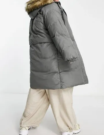Geaca Sixth June Plus Size, gri Gri