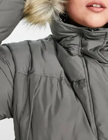 Geaca Sixth June Plus Size, gri Gri