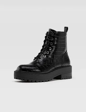 Ghete Stradivarius, negru Negru