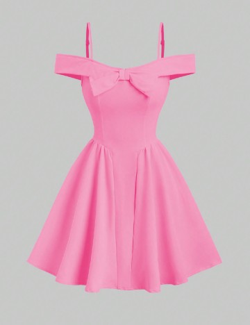 Rochie scurta SHEIN, roz