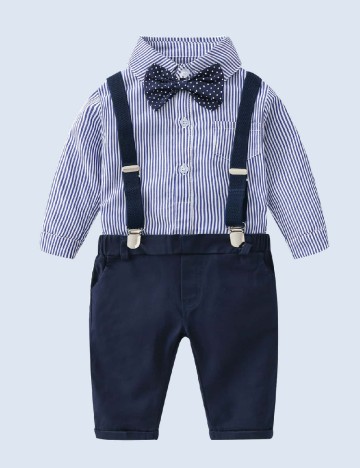 Compleu Shein Kids, bleumarin