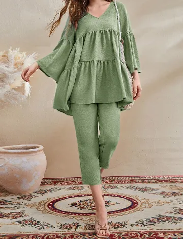 Compleu SHEIN, verde Verde