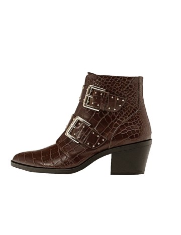 Botine Stradivarius, maro