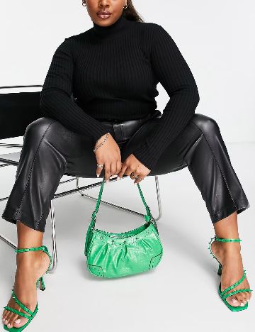 Bluza ASOS Curve, negru
