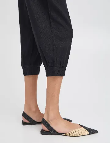 Pantaloni b.young, negru Negru