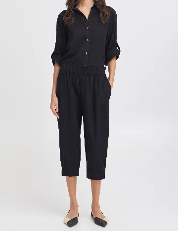 Pantaloni b.young, negru Negru