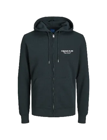 Hanorac Jack&Jones Plus Size Men, verde inchis Verde