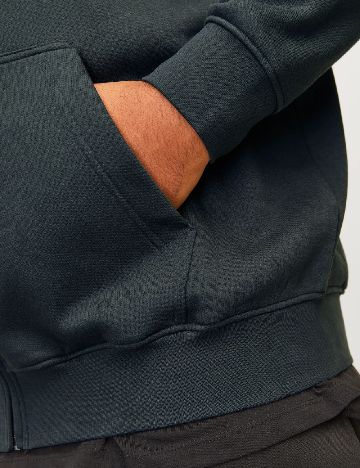 Hanorac Jack&Jones Plus Size Men, verde inchis