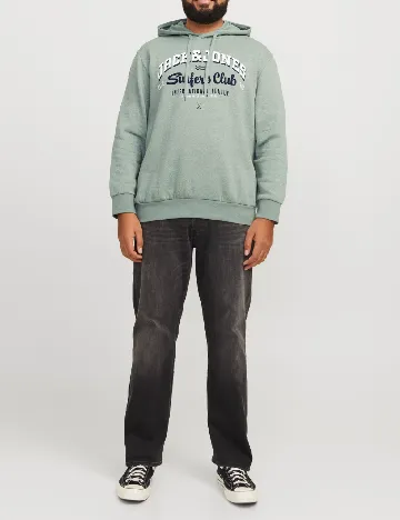 Hanorac Jack&Jones Plus Size Men, verde deschis Verde