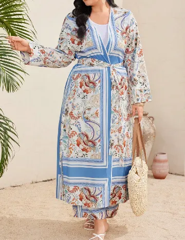 Compleu SHEIN CURVE, mix culori Albastru