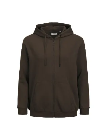 Hanorac Jack&Jones Plus Size Men, maro Maro