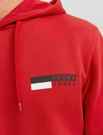 Hanorac Jack&Jones, rosu Rosu