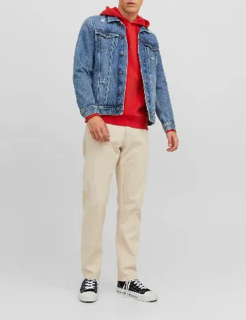 Hanorac Jack&Jones, rosu Rosu