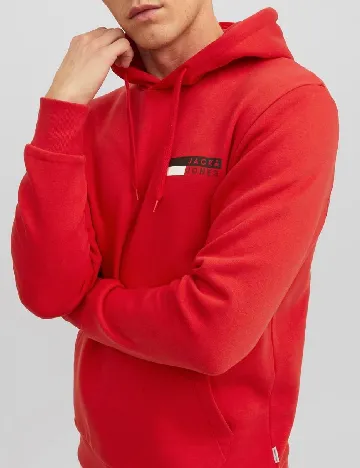 Hanorac Jack&Jones, rosu Rosu