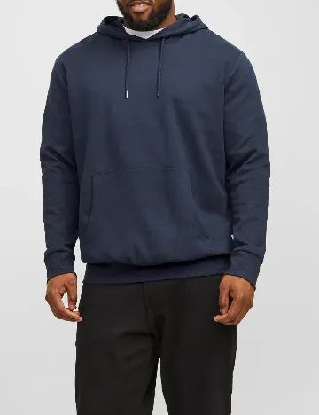 Hanorac Jack&Jones Plus Size Men, bleumarin inchis Albastru