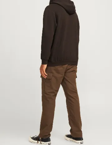 Hanorac Jack&Jones Plus Size Men, maro Maro