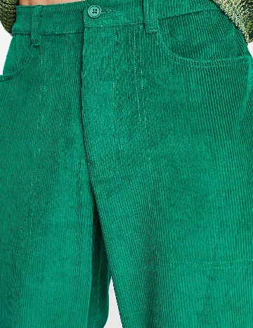 Pantaloni ASOS, verde Verde